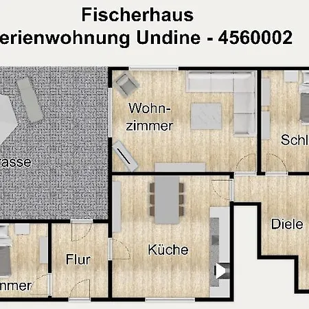 Lejlighed Fischerhaus - Undine Borkum